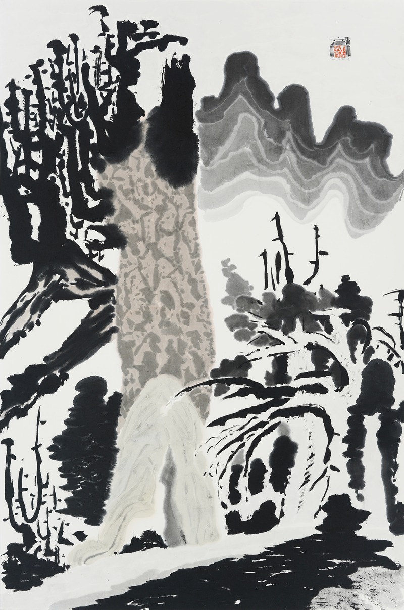 Jang Byeong Eun · Eastbrush · 张炳彥 · Landscape_in_Mind ·  ink_and_light_color_on_paper · 1050mm_x_700mm · 2026
